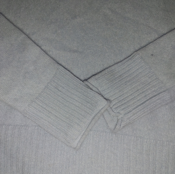 Rachel & Zoe Cashmere Sweater Sz.S powder blue - Picture 2 of 6